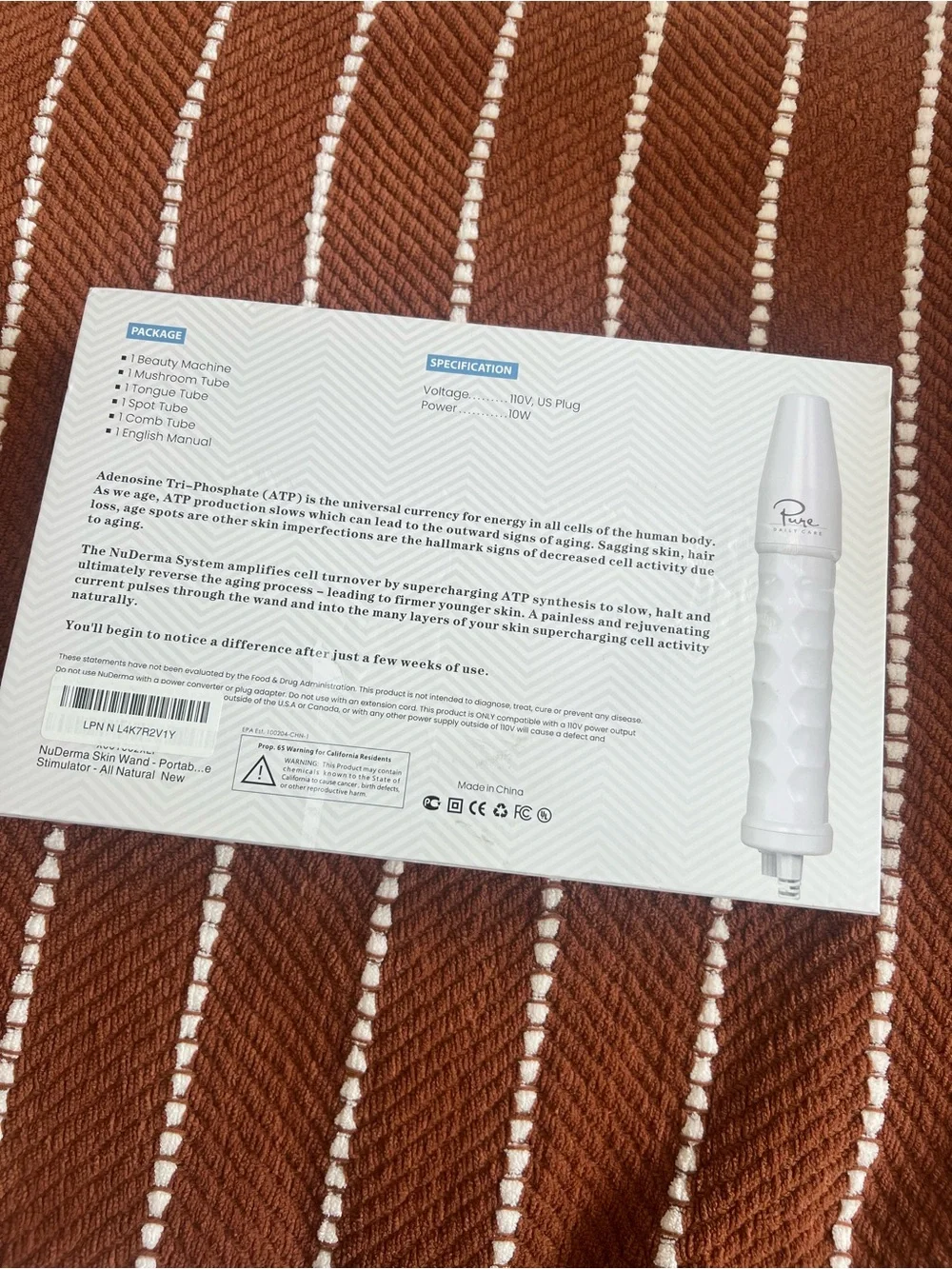 Pure Daily Care NuDerma Skin Therapy Wand
